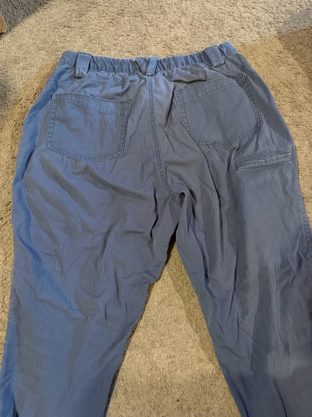 Duluth Trading Co Navy Blue Jogger utility hiking Pants - Picture 5 of 6